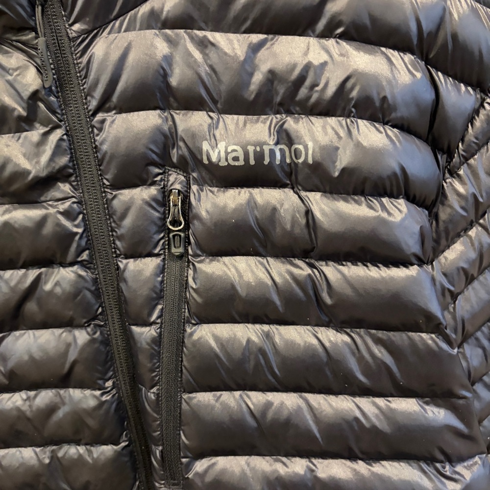 Men’s Marmot Down Puffer Hoodie XXL - Picture 2 of 11